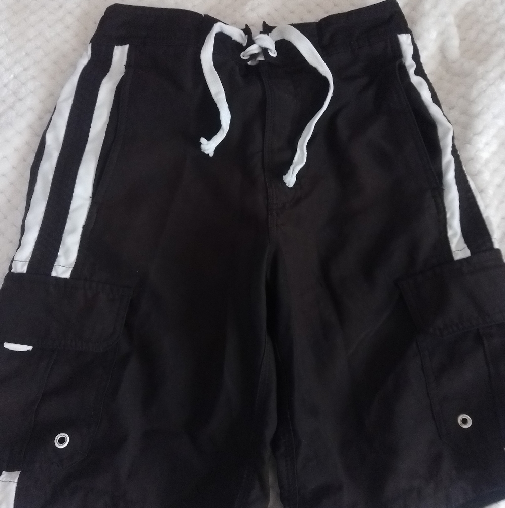 Joe Boxer men's swim shorts.